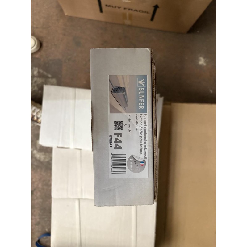 Support bac acier 6 panneaux