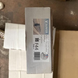 Support bac acier 6 panneaux