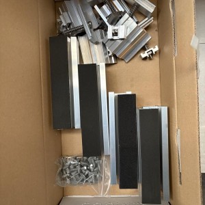 Support 4 panneaux sur toit Bac acier