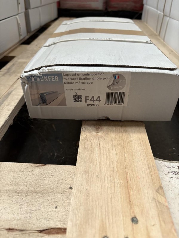 Support 2 panneaux Bac Acier