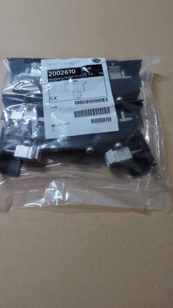 Bride de fixation d’extrémité K2 Systems 2002610 – MiniClamp End 30-50 mm Noir Anodisé