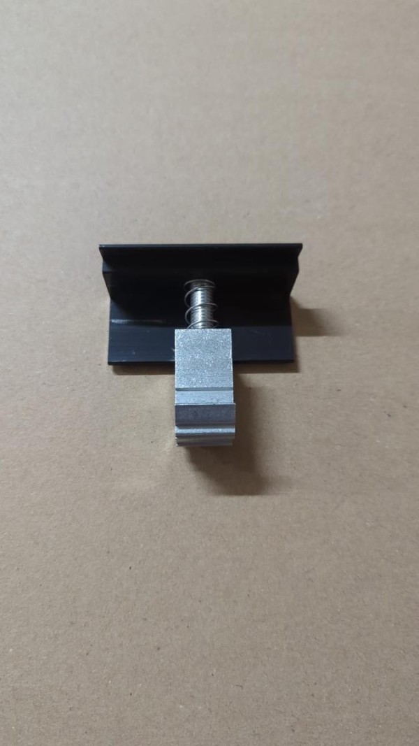 Bride de fixation d’extrémité K2 Systems 2002610 – MiniClamp End 30-50 mm Noir Anodisé